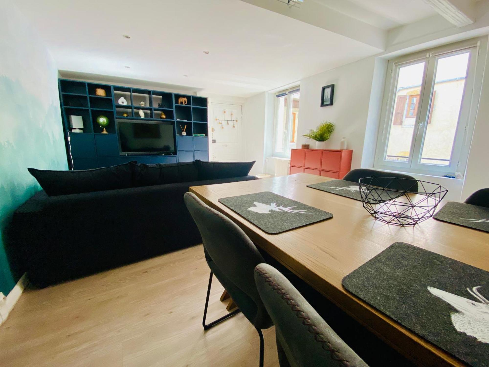 Esprit Nomad - Appartement Rue Pietonne Proche Lac آنسي المظهر الخارجي الصورة
